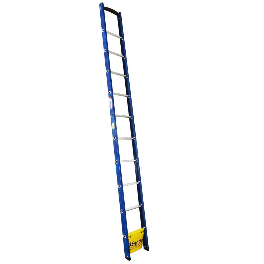 Escada Singela Azul 3,35M com 10 Degraus - Imagem zoom