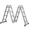 Escada Multifuncional 4x4 com 16 Degraus de Alumínio - Imagem 4