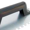 Desempenadeira Dentada em Aço 12 x 24 cm com Cabo em Plástico - Imagem 4