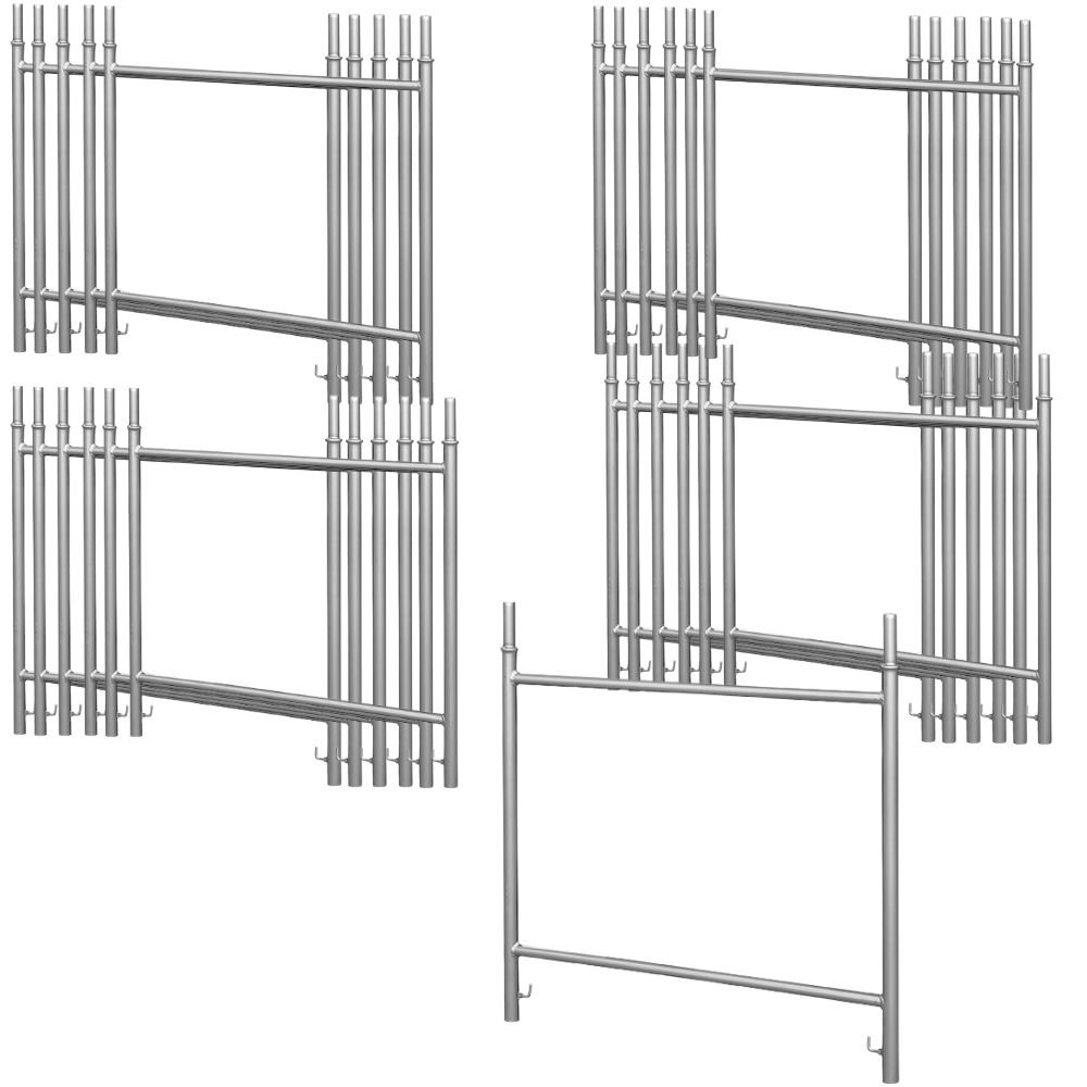 Combo com 24 Modulos de Andaime 100 X 100m