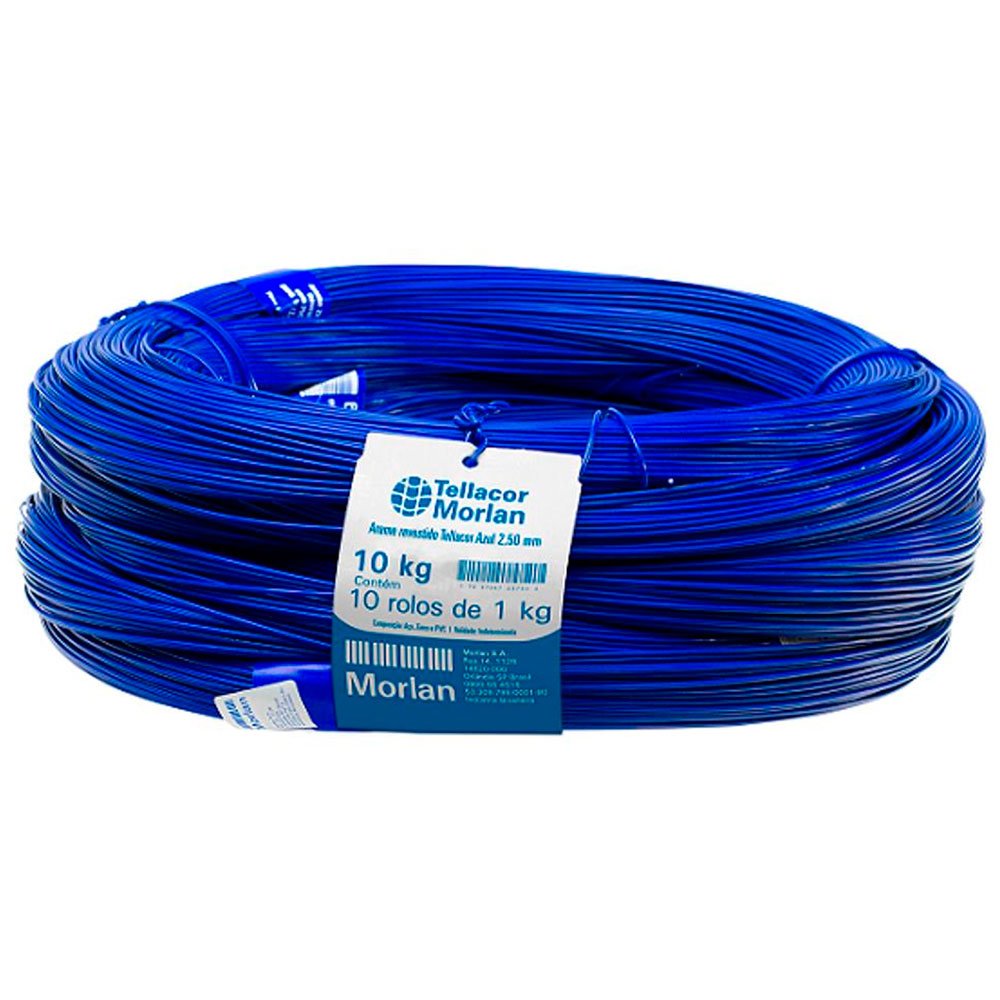 Arame Revestido Tellacor Azul 2,50mm 1 kg-MORLAN-3753