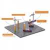 Sistema de fixação modular de peças em máquinas e equipamentos de medição - Komeg by Mitutoyo K551231 - Imagem 2
