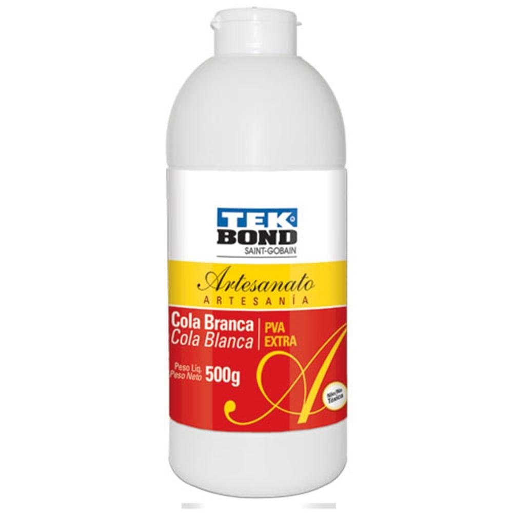 Cola Branca Pva Artesanato 500G - Tekbond-TEKBOND-295248