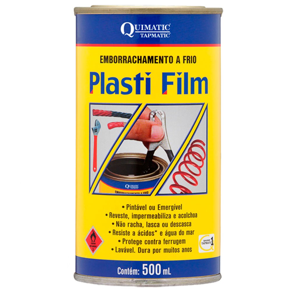 Impermeabilizante Plasti Film Emborrachamento a Frio 500ml - Imagem zoom