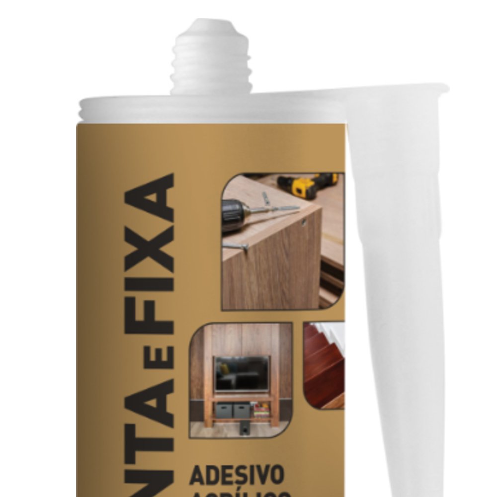 Selante Monta e Fixa Branco Cartucho 280ml - Imagem