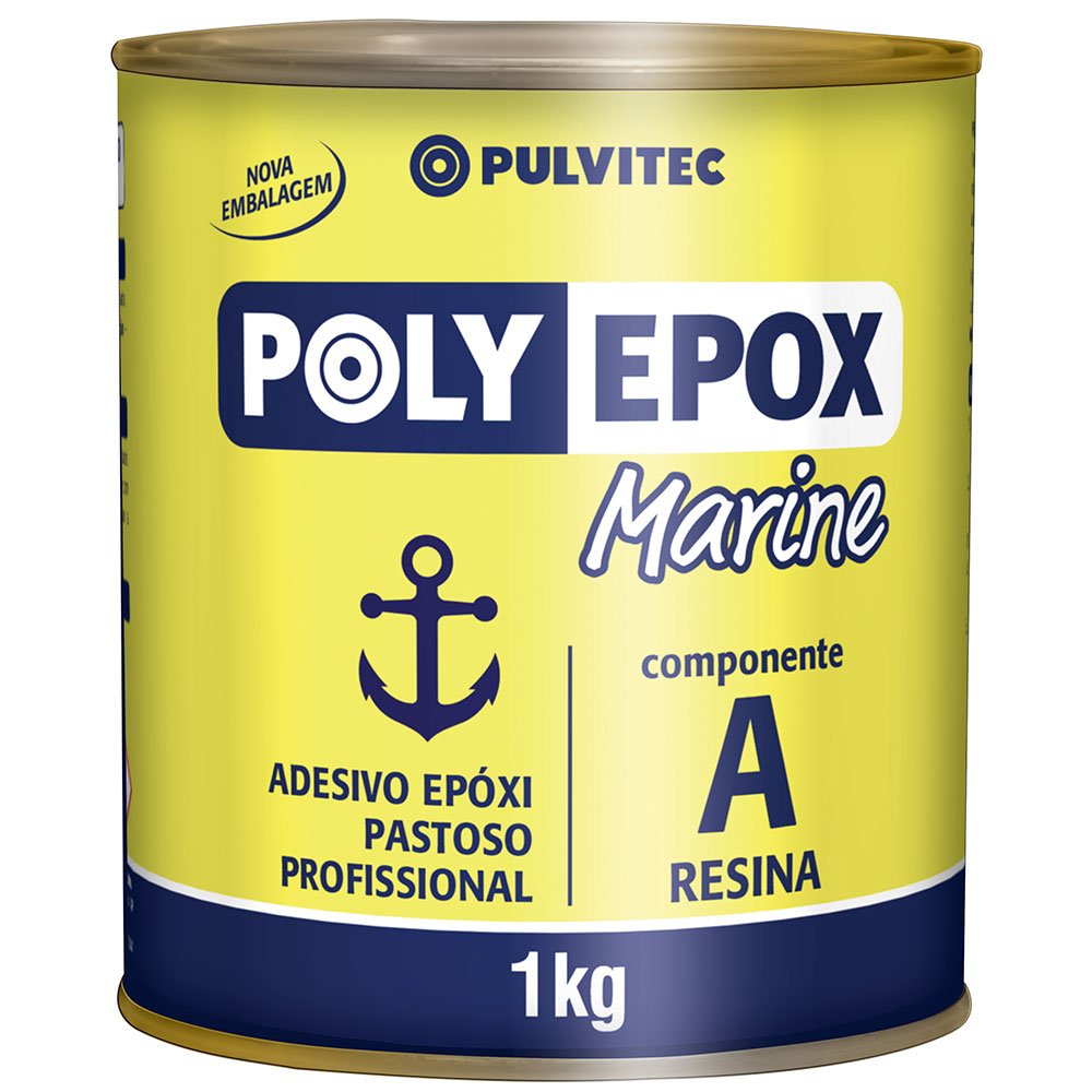 Adesivo Polyepox Marine 2kg PULVITEC-EA018  - Imagem