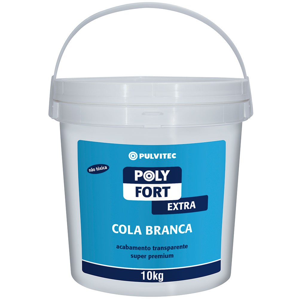 Cola Branca PVA Polyfort Extra 10kg-PULVITEC-IA020