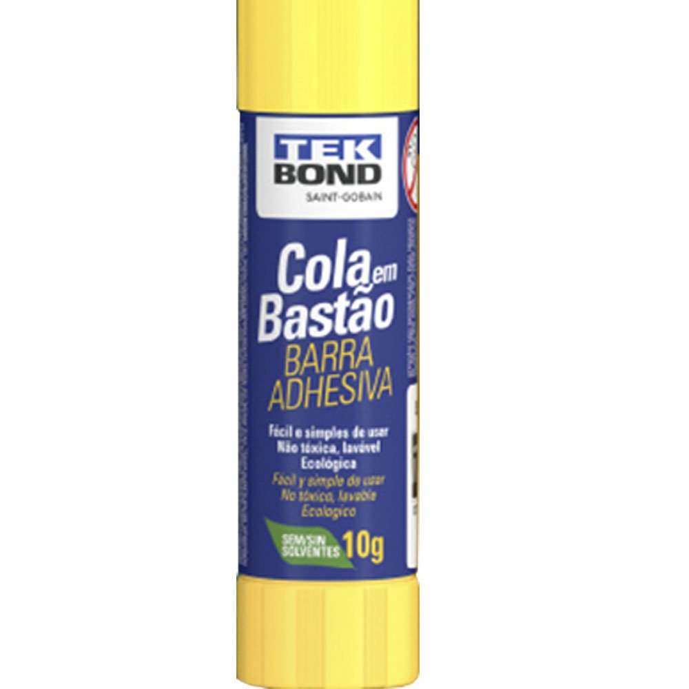 Cola Bastão Escolar Blister 10g - Imagem