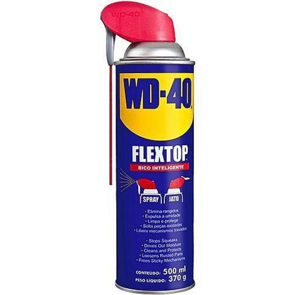 Anti Ferrugem Spray WD40 FLEXTOP com Bico Inteligente 500ml-WD40