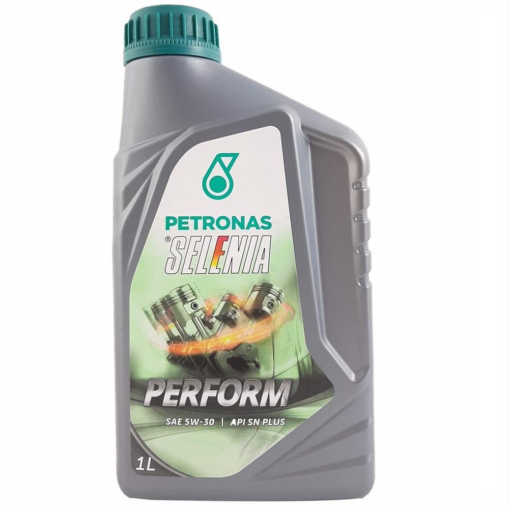 Óleo Lubrificante do Motor Selênia Perform 5W30 100% Sintético API SN - 1L-Petronas