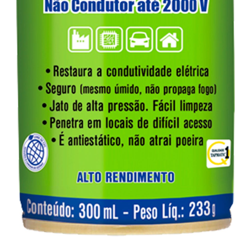 Limpa Contato Elétrico Spray 300ml - Imagem