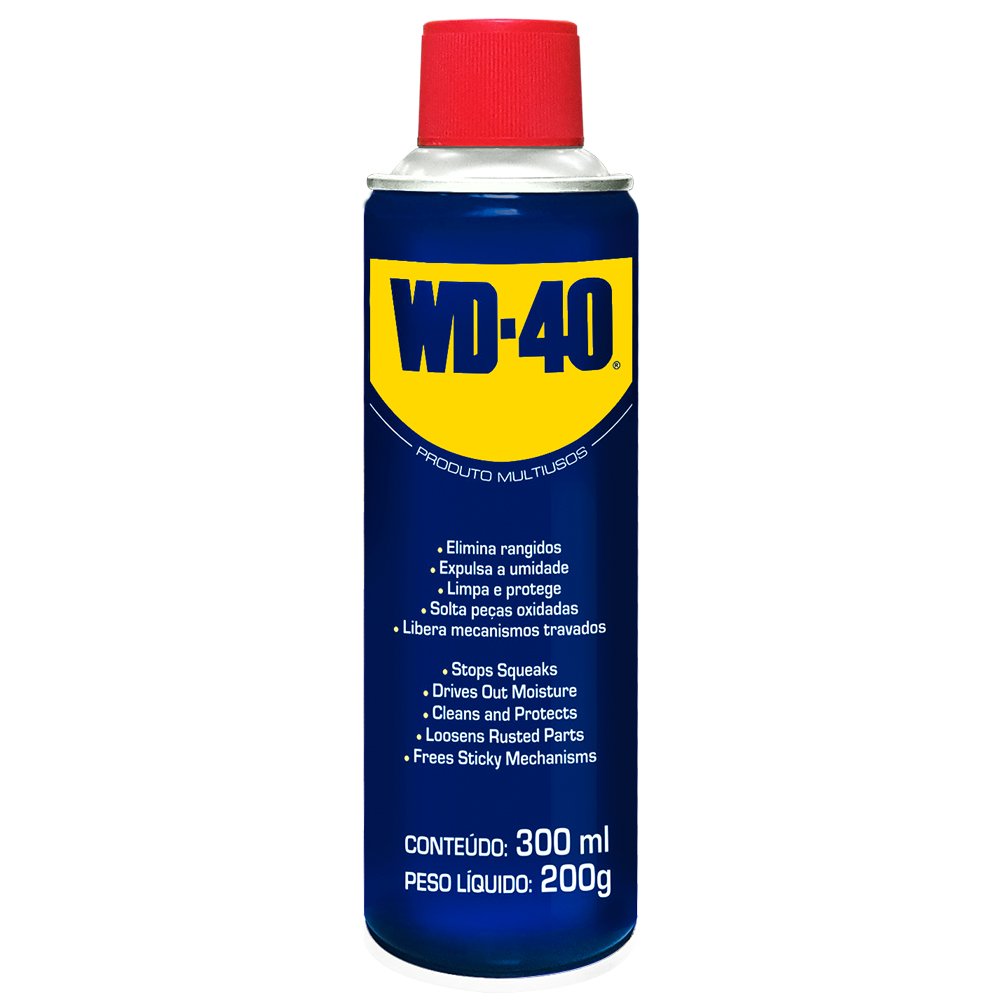 WD-40 Desengripante e Lubrificante 300ml-WD-40-912069