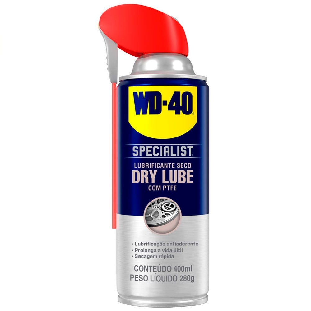 WD-40 Specialist Dry Lube - Lubrificante Seco PTFE 400ml - Aerossol - Imagem zoom