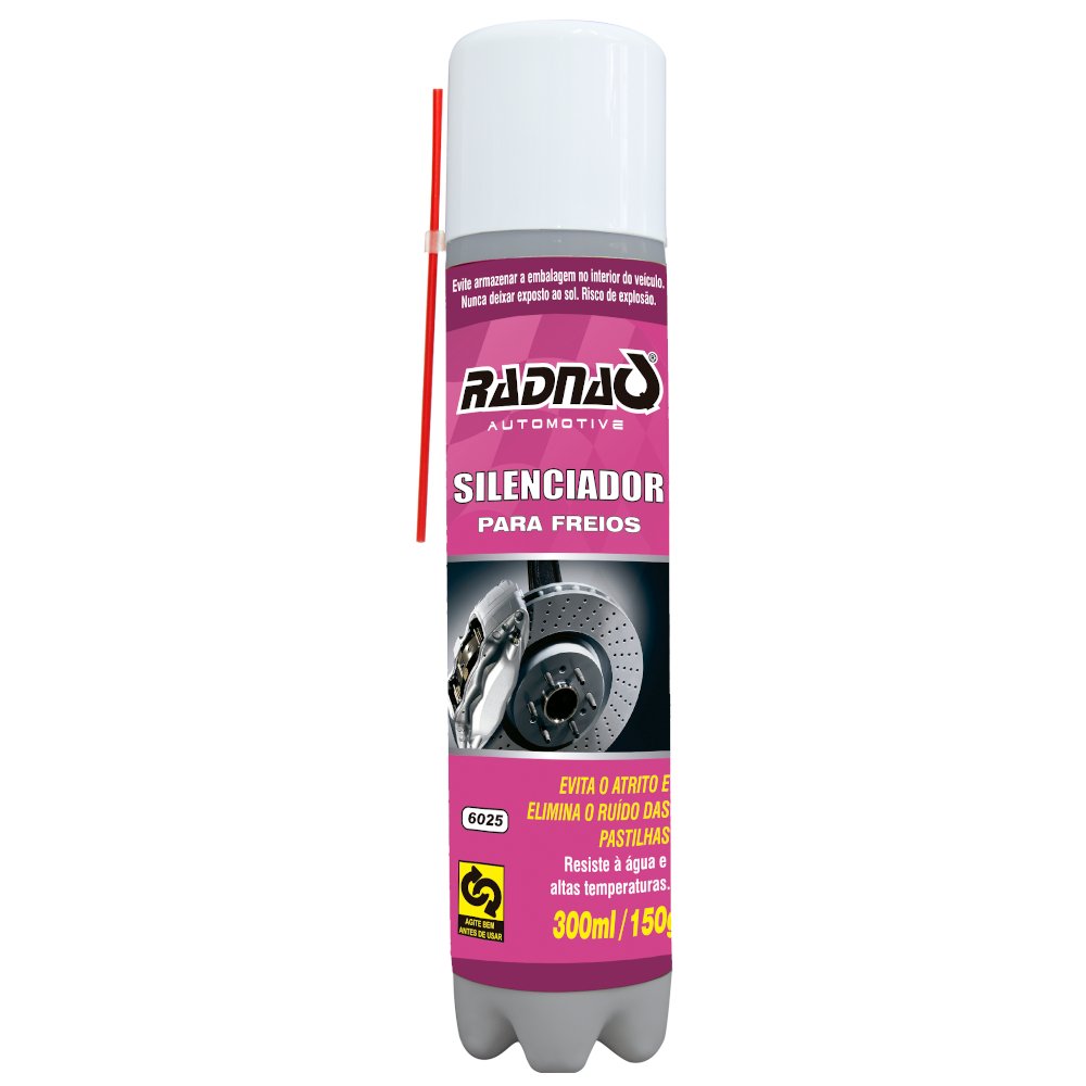 Silenciador para Freios Spray 300ml/ 150g -RADNAQ-RQ6025-01S
