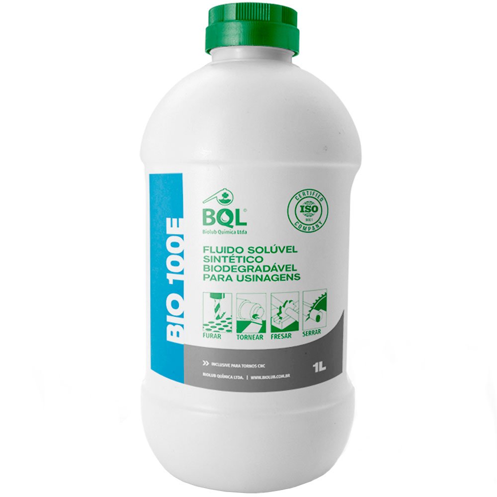 Óleo Solúvel Sintético Biodegradável 1 Litro para Corte de Metais-BIOLUB-5395