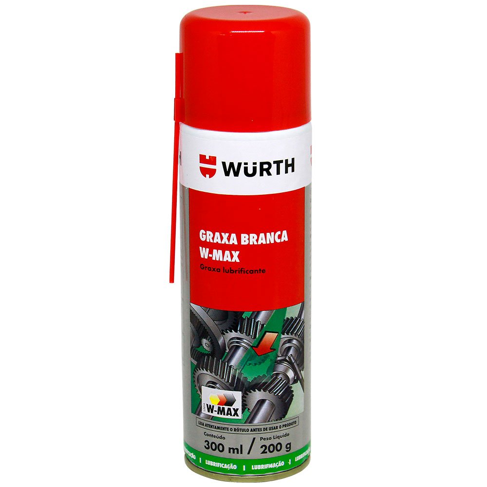 Graxa Branca em Spray W Max 300ml/200g-WURTH-0893880031