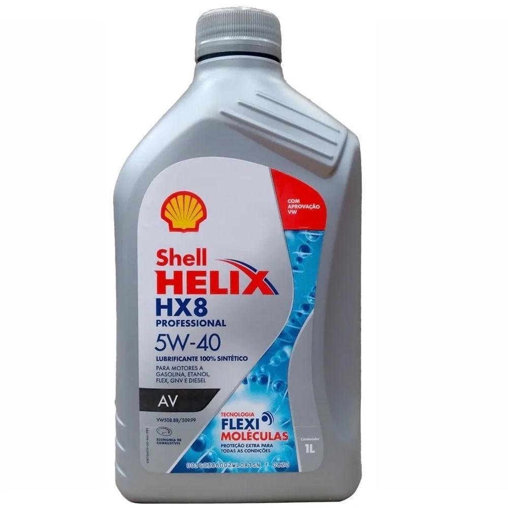 Óleo Lubrificante do Motor Shell Helix Professional 5W40 100% Sintético 1L - Imagem zoom