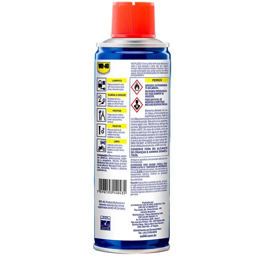 Kit 6 Desengripantes e Lubrificante 300ml WD40-K3910 - Imagem