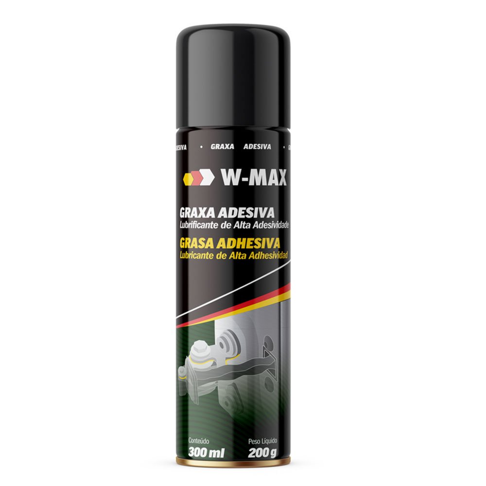 Graxa Adesiva Spray W-Max 300ml - Imagem zoom
