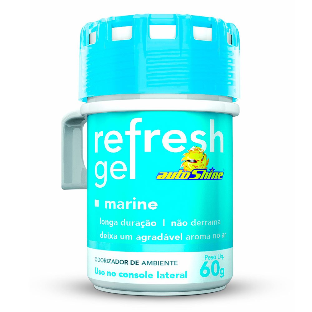 Odorizador de Ambiente Refresh Gel 60g Marine - Imagem zoom