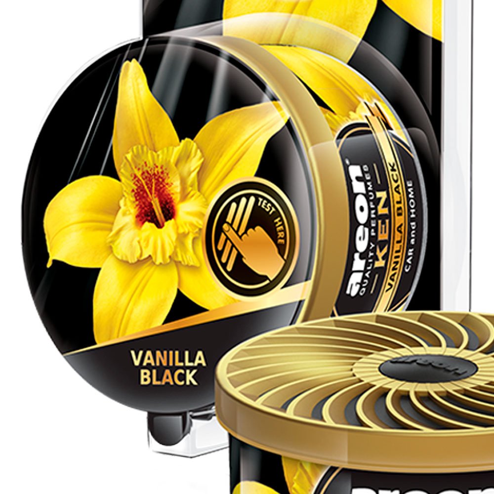 Aromatizante de Ambientes Ken Vanilla Black Baunilha  - Imagem