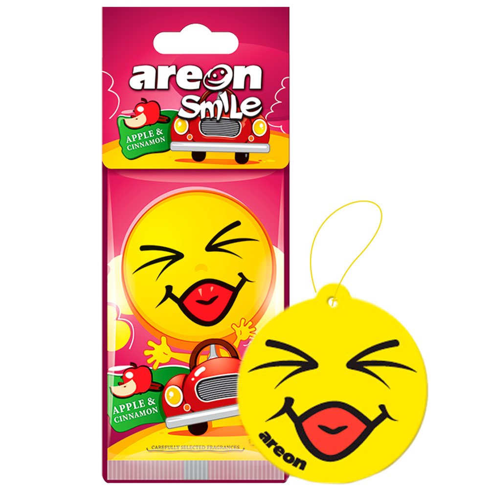 Aromatizante para Carros Smile Seco Apple e Cinnamon  - Imagem zoom