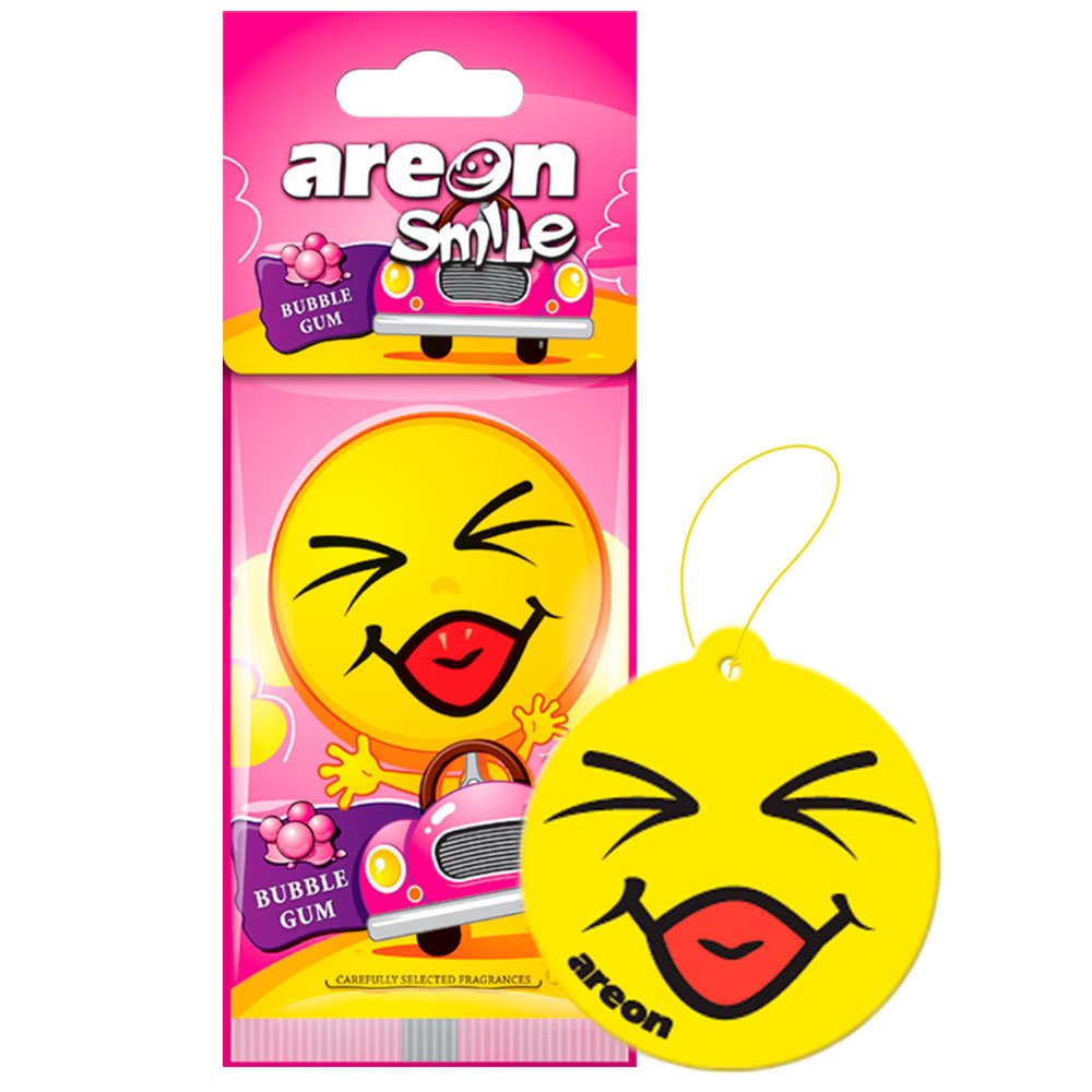 Aromatizante para Carros Smile Seco Bubble Gum - Imagem zoom