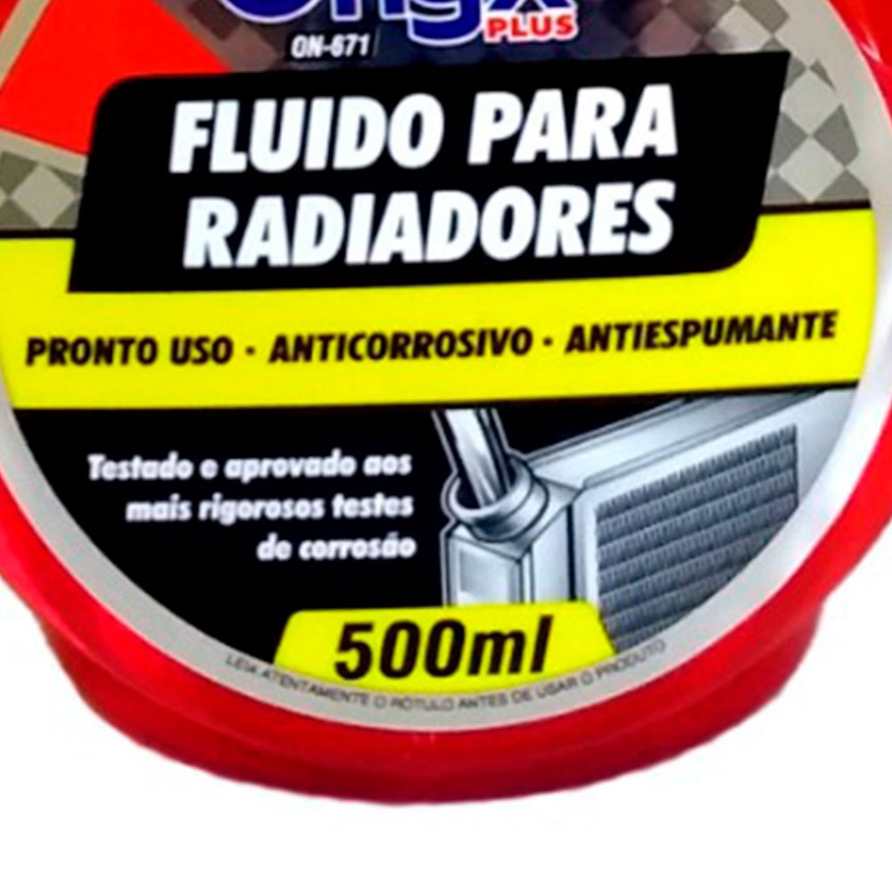 Fluído para Radiador Pronto Uso Rosa 500ml - Imagem