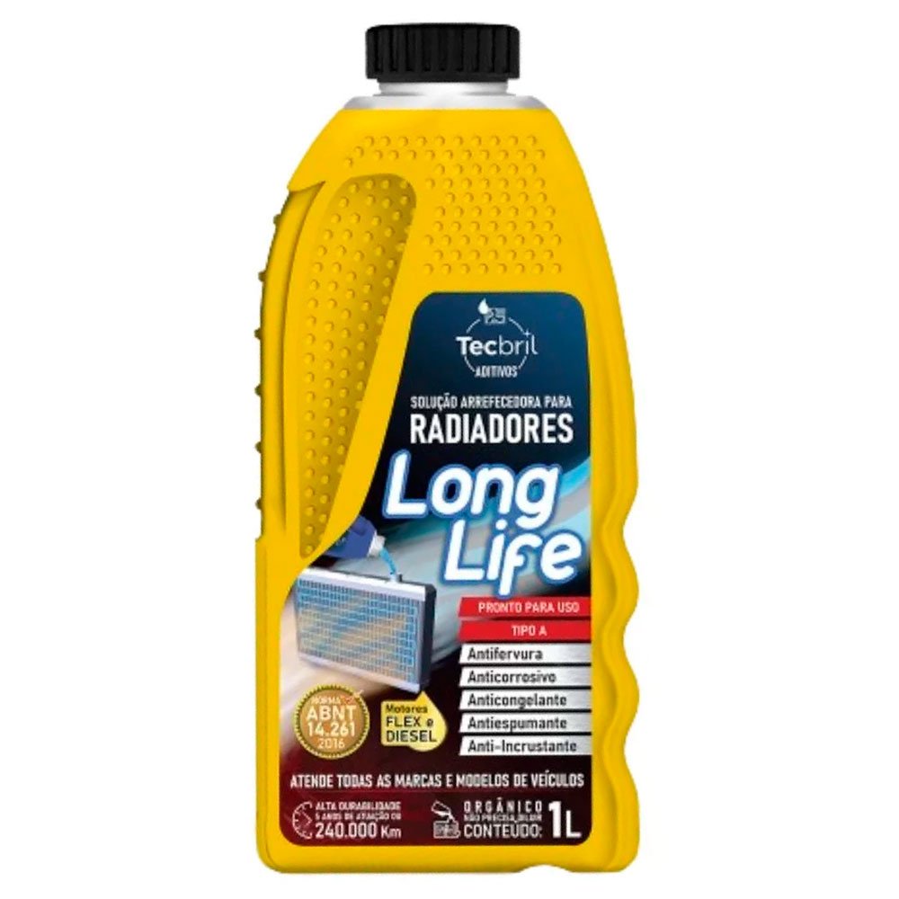 Aditivo para Radiador Long Life Amarelo 1L - Imagem zoom