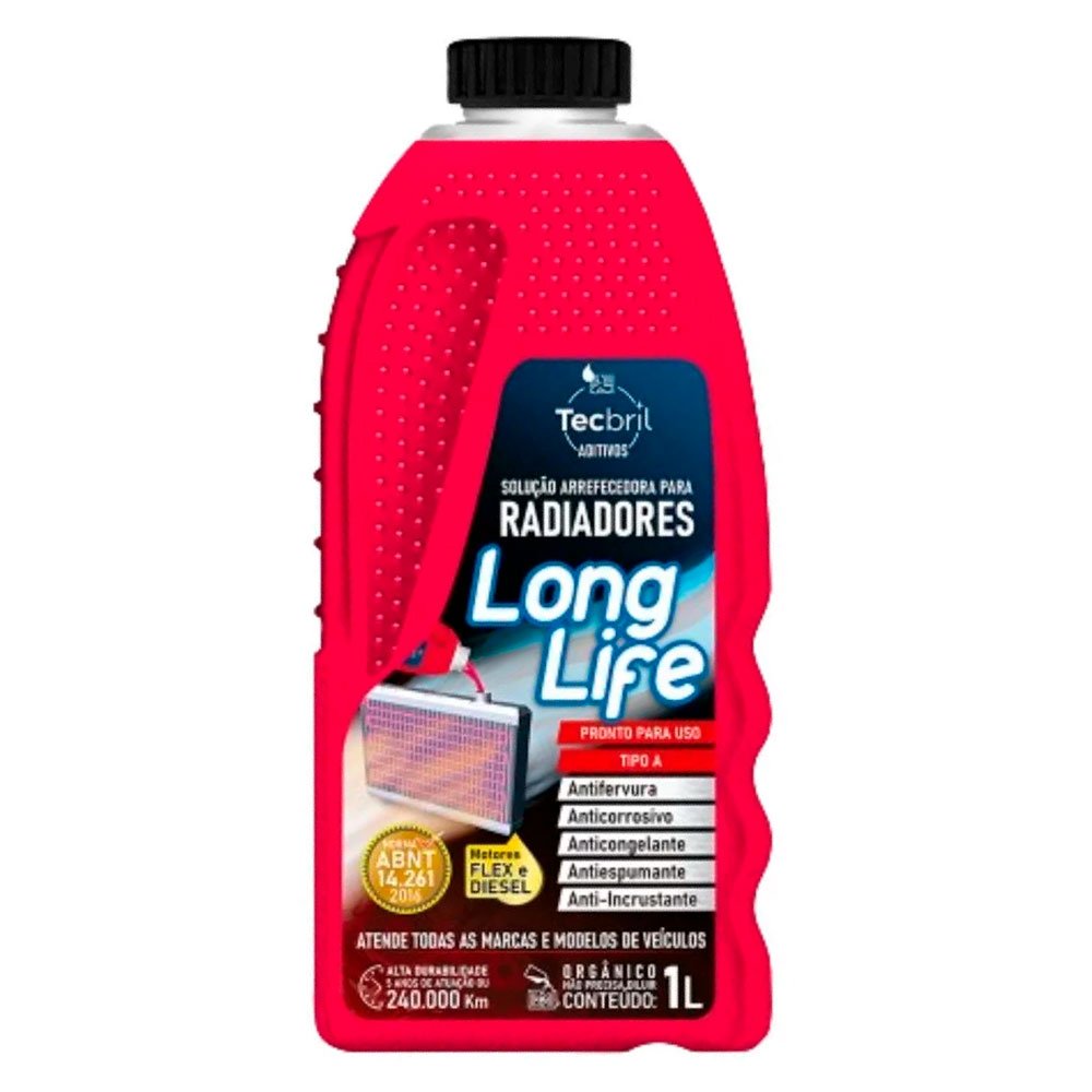 Aditivo para Radiador Long Life Rosa 1L - Imagem zoom