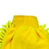 Esponja tipo Luva em Microfibra Amarela 250 x 180mm para Limpeza - Imagem 2