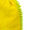 Esponja tipo Luva em Microfibra Amarela 250 x 180mm para Limpeza - Imagem 3