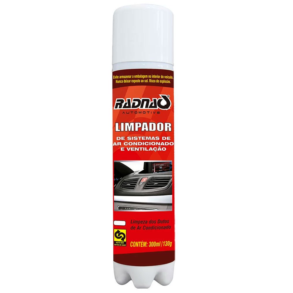 Limpa Ar Condicionado Spray Inodoro 300ml/ 130g-RADNAQ-RQ6051-01S