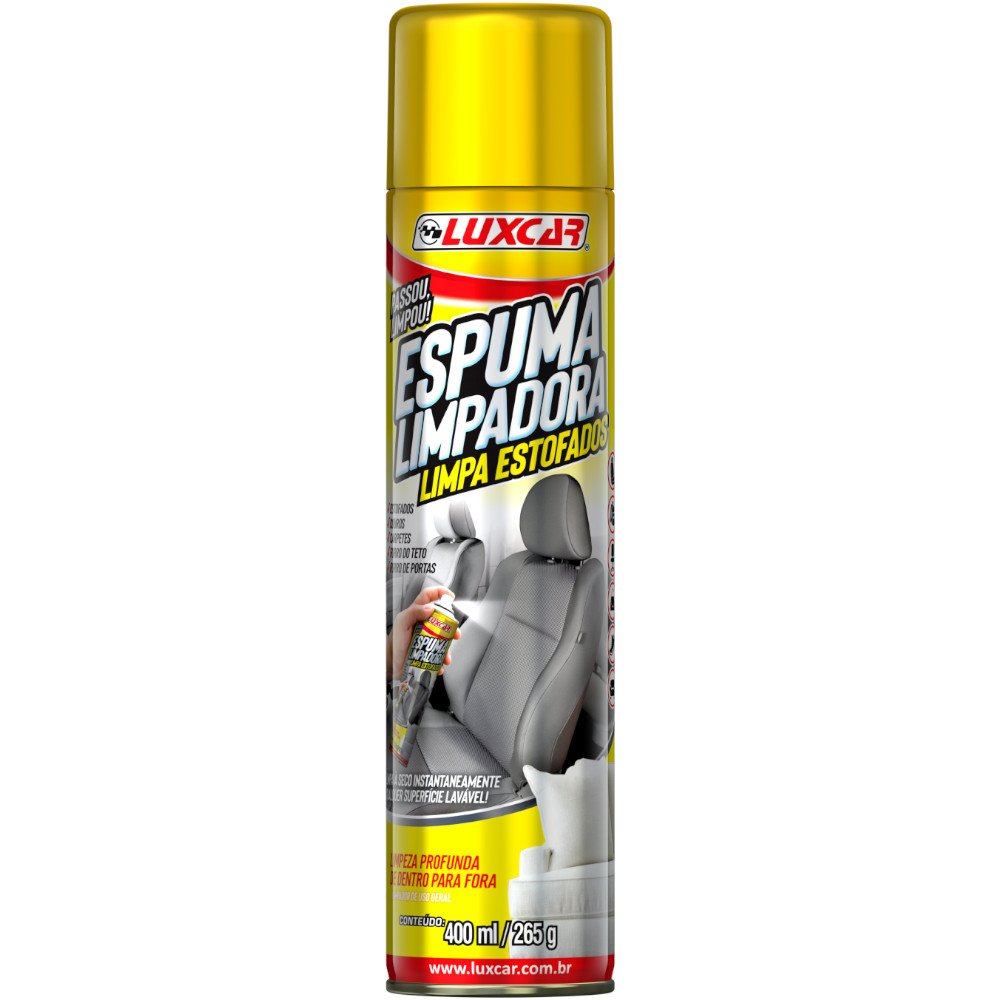 Espuma Spray Limpadora de Estofados 400ml/ 265g - Imagem zoom