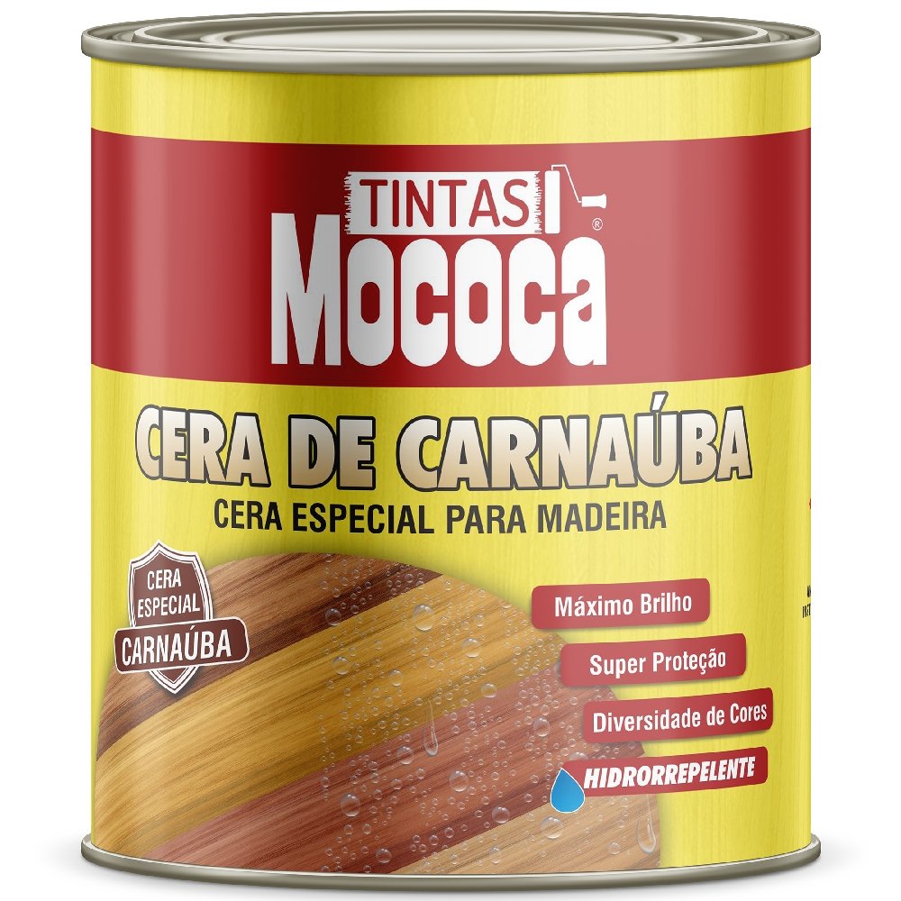 Cera de Carnaúba para Madeira Cerejeira 900ml-MOCOCA-25117