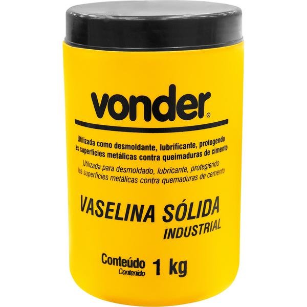 Vaselina Sólida Industrial 1 Kg  -VONDER-5160010000