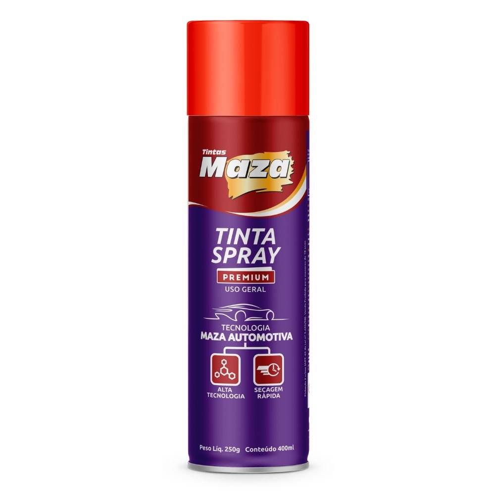 Tinta Spray Luminoso Vermelho 400ml/ 250g - Imagem zoom