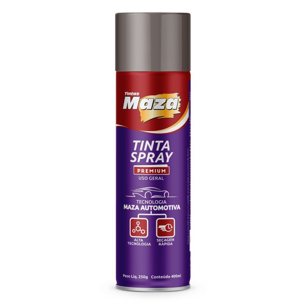 Tinta Spray Metalico Grafite 400ml 250g