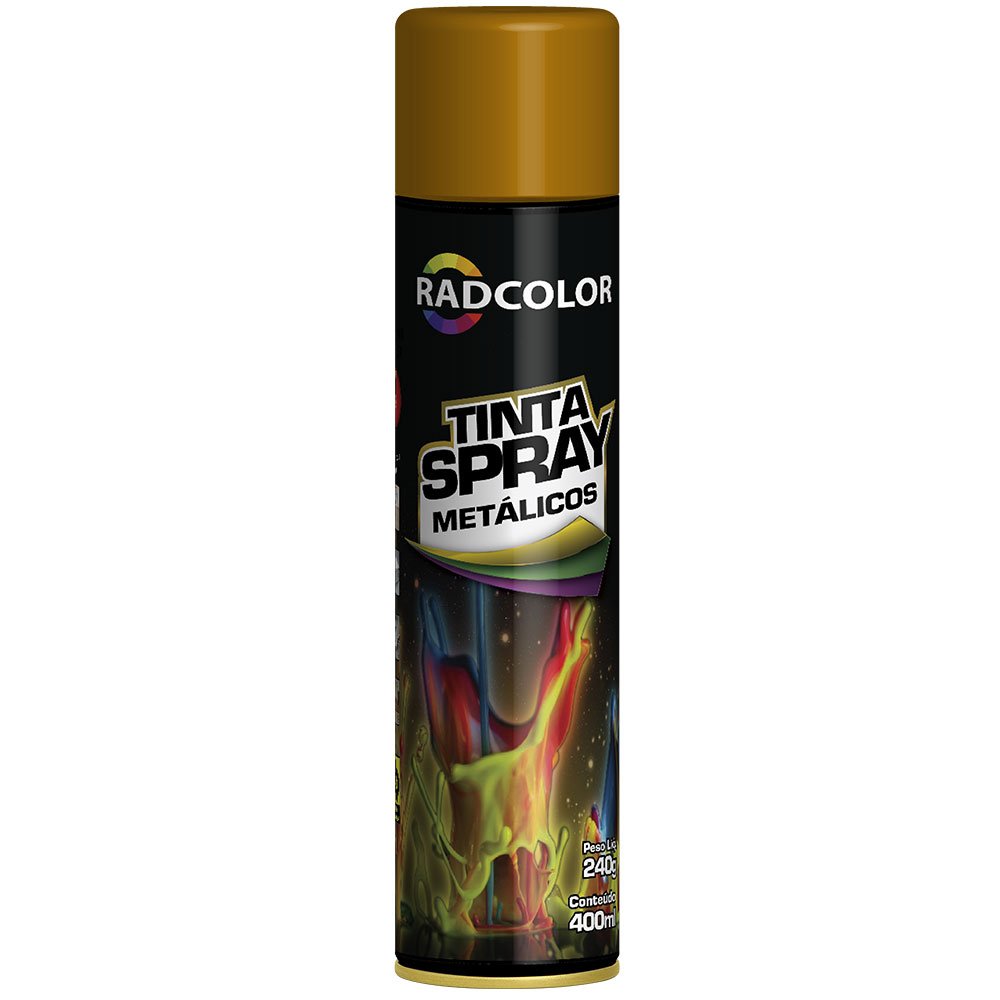 Tinta Spray Metálica Cobre 400ml/ 240g - Imagem zoom