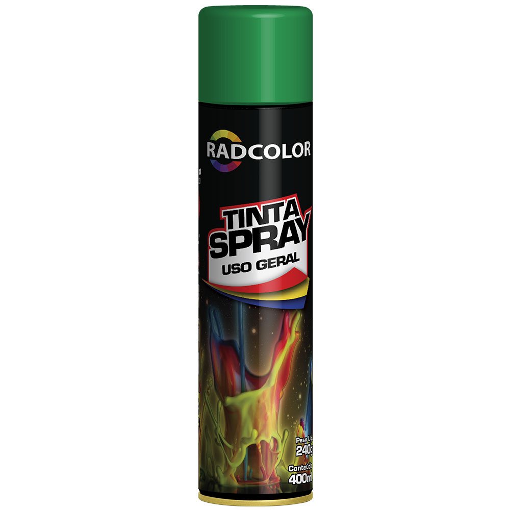 Tinta Spray Acrílica Uso Geral Verde 400ml/ 240g - Imagem zoom