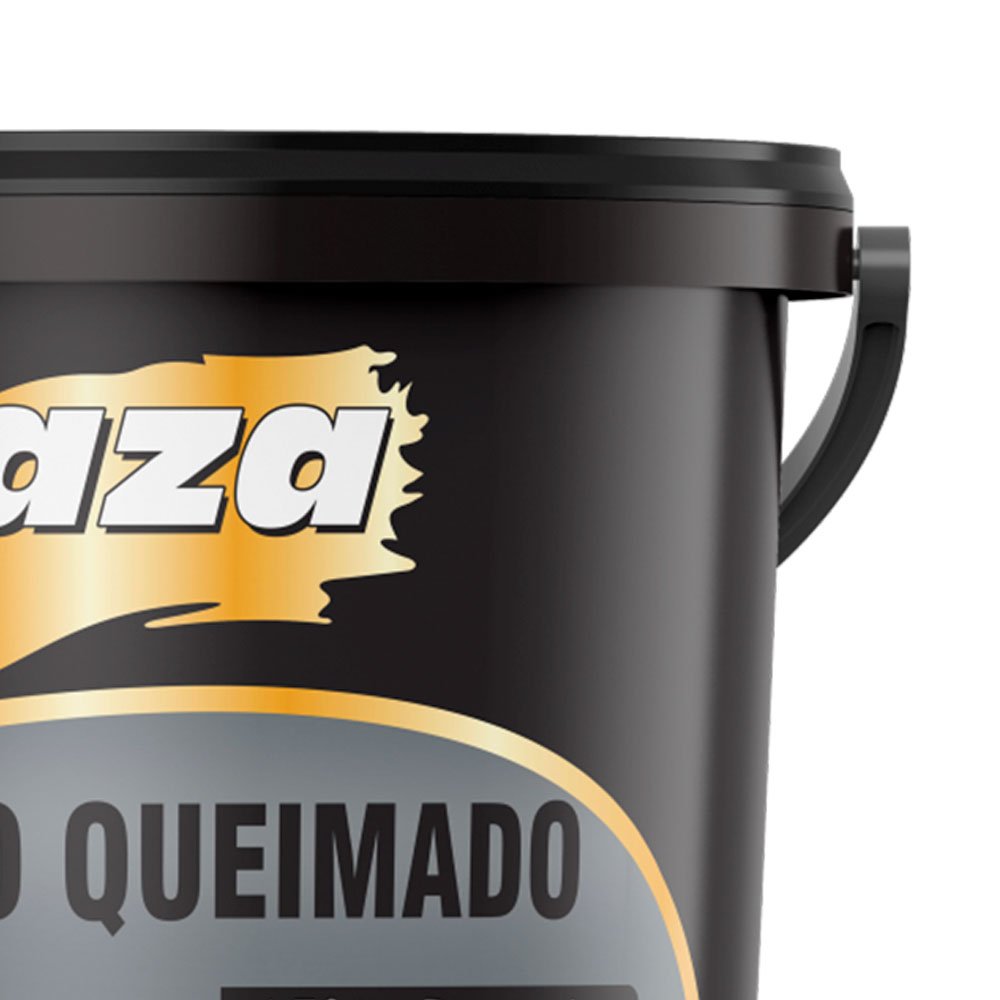 Massa Efeito Cimento Queimado Maza 5,6 Quilos - Cinza claro