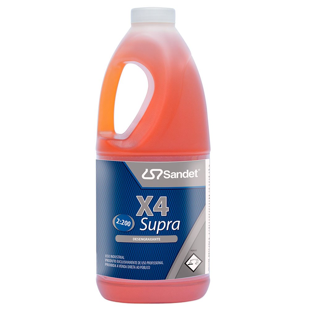 Detergente Desincrustante Alcalino X4 Supra 2 Litros - Imagem zoom