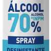 Desinfetante Álcool  70% Spray 400ml  - Imagem 3