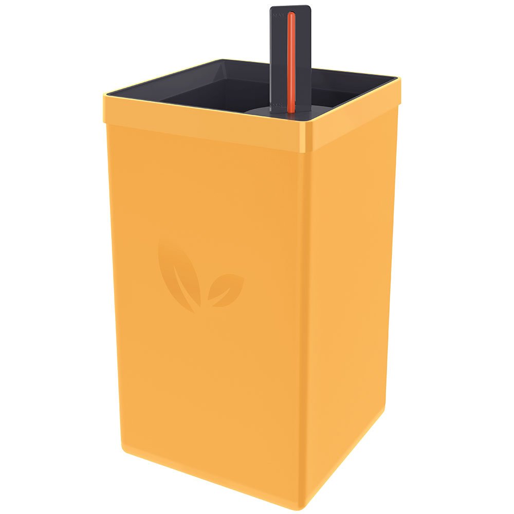 Vaso Autoirrigável em Polipropileno Amarelo 800ml - Imagem zoom