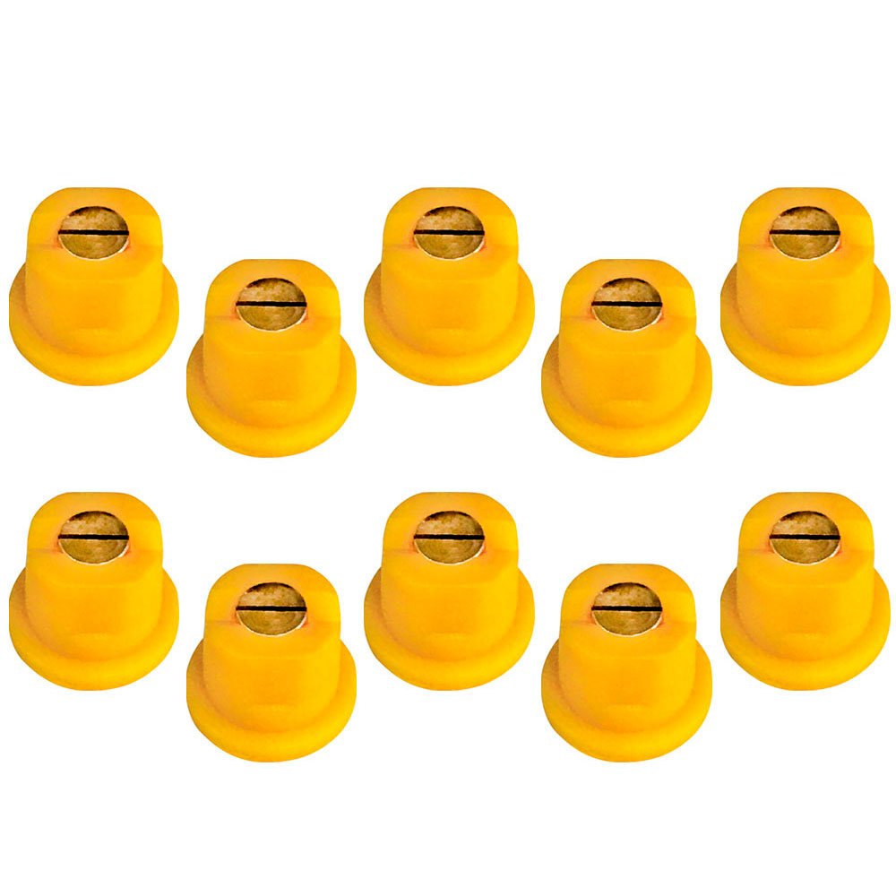 Kit Bico Leque Amarelo 11002 com 10 Unidades  - Imagem zoom