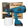 Pulverizador Spray Eletrico Portatil 21v 3 Bicos 2 Baterias - Imagem 3