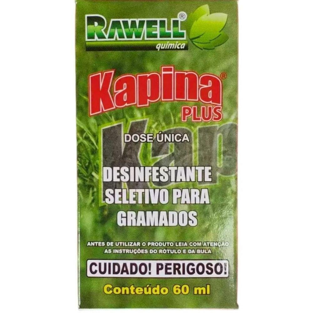 Kapina Plus Elimina Tiririca e Folha Larga do Gramado esmeralda 60 ml-Nutriagro-332757