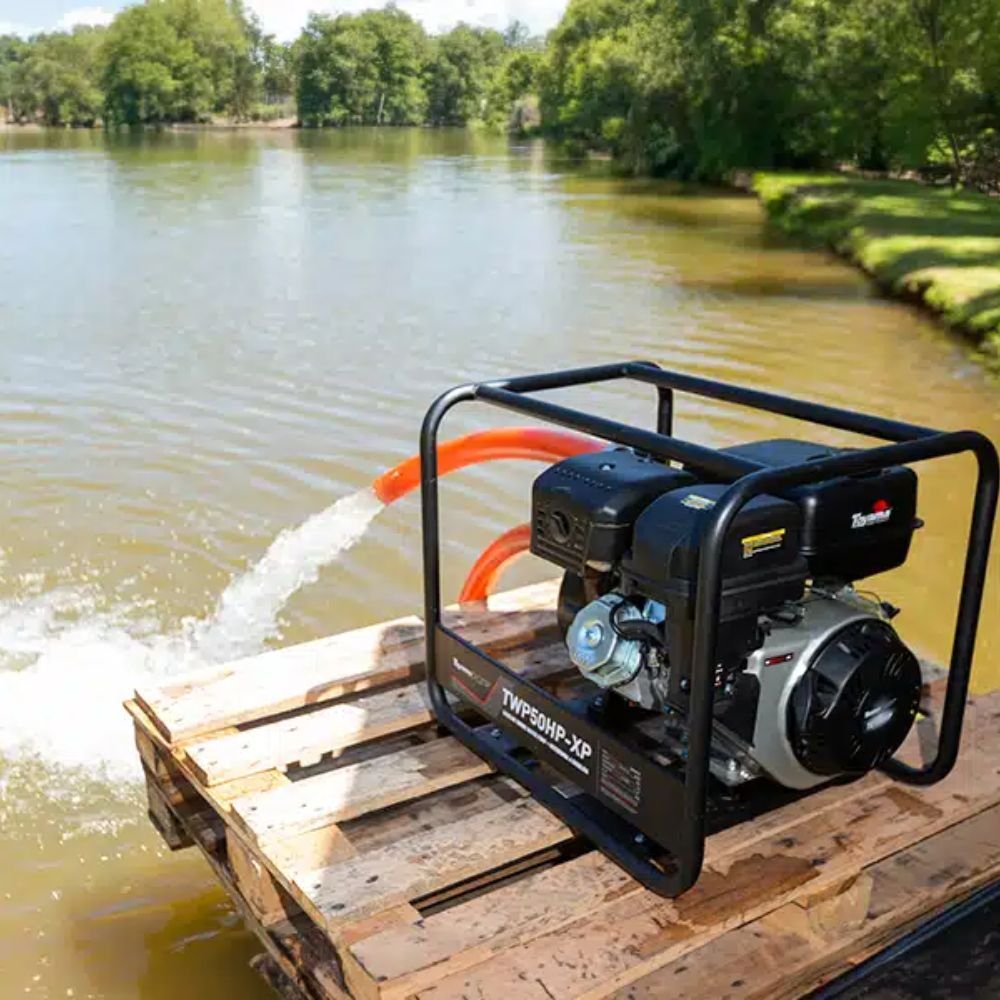 Motobomba Centrífuga e Alta Pressão TWP50HP 4T à Gasolina 15HP - Imagem