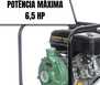 Motobomba Centrífuga a Gasolina TWP25C-XP 4T 6,5HP 1-1/2 x 1 Pol. com Partida Manual - Imagem