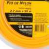 Fio de Nylon 2,7 mm x 50 m com Perfil Quadrado - Imagem 5